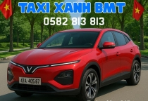 Taxi điện BMT — Xu hướng giao thông xanh tại Buôn Ma Thuột